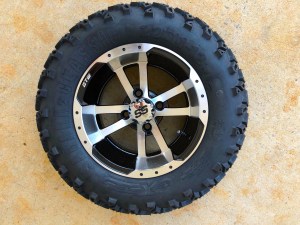 Golf Cart Tire and Wheel 12 Inch Storm Trooper with 22 11 12 sahara classic 02